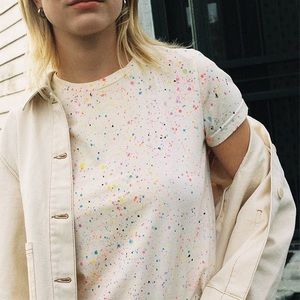 UO Soho Paint Splatter Tee